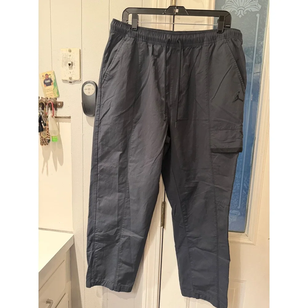 Jordan Essentials Mens Woven Cargo Pants Black Jumpman XL